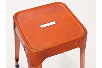 Torquilla Krakk 4-Pack - Kobber/Lær - Møbler - Stoler & lenestoler - Krakk