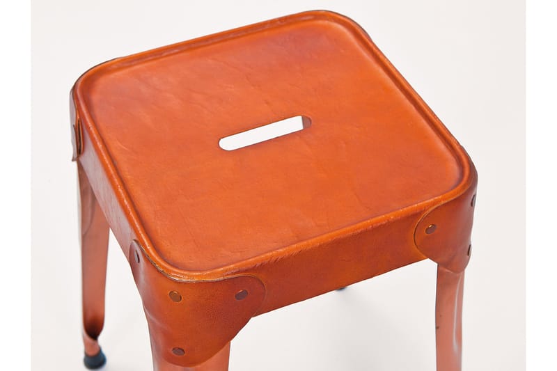 Torquilla Krakk 4-Pack - Kobber/Lær - Møbler - Stoler & lenestoler - Krakk