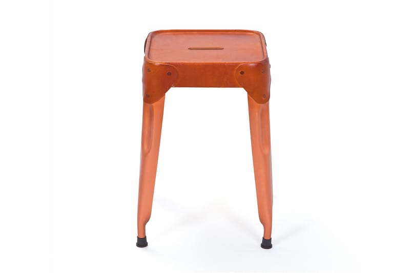 Torquilla Krakk 4-Pack - Kobber/Lær - Møbler - Stoler & lenestoler - Krakk