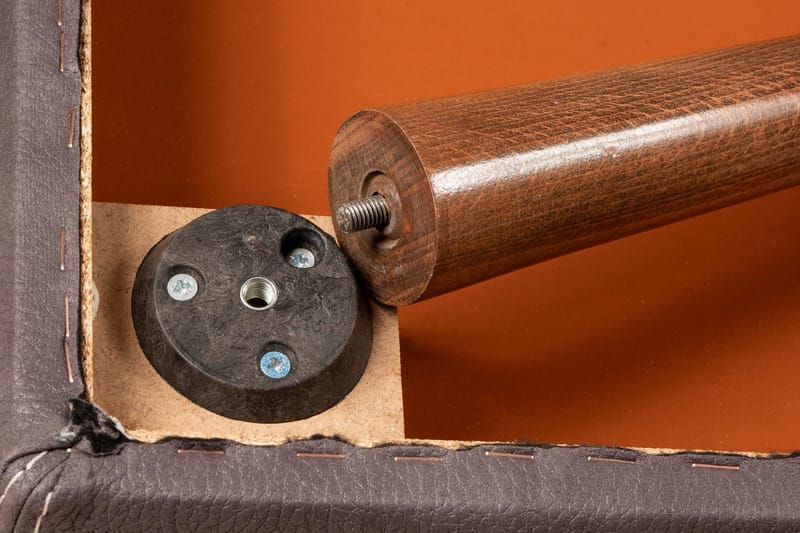 Urgnano Sittekrakk - Gul/Natur - Møbler - Stoler & lenestoler - Krakk