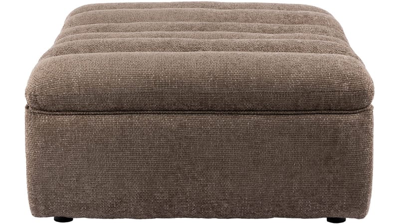 Valdoro fotskammel i stoff 120 cm - Mink - Møbler - Stoler & lenestoler - Krakk - Fotskammel