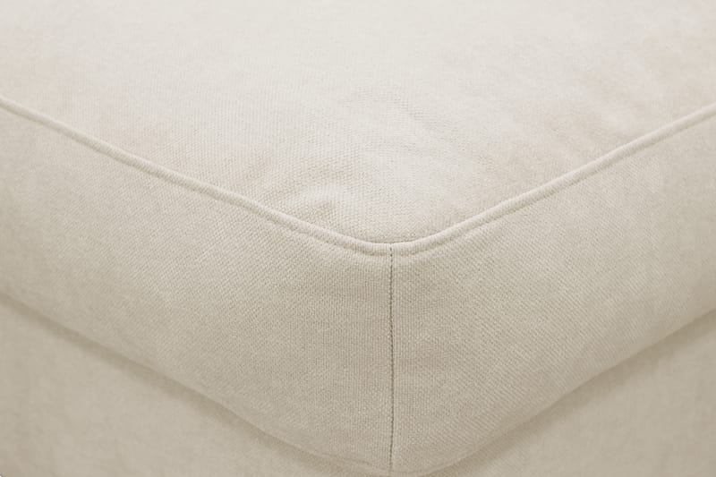 Valencia fotskammel med avtakbart og vaskbart trekk - Beige - Møbler - Stoler & lenestoler - Krakk - Fotskammel