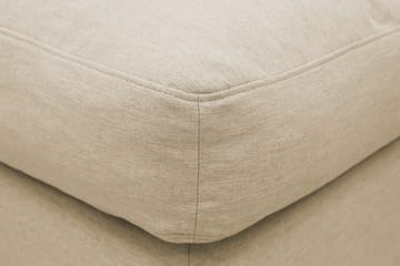 Valencia fotskammel med avtakbart og vaskbart trekk - Beige - Møbler - Stoler & lenestoler - Krakk - Fotskammel