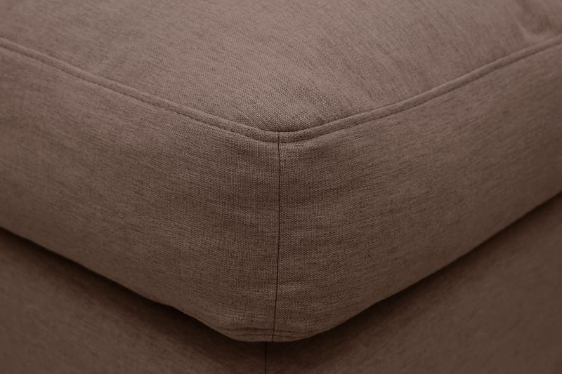 Valencia fotskammel med avtakbart og vaskbart trekk - Mørkebrun - Møbler - Stoler & lenestoler - Krakk - Fotskammel