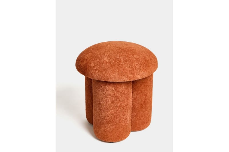 Vynor Fotpall 45 cm - Oransje - Møbler - Stoler & lenestoler - Krakk - Fotskammel