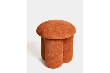 Vynor Fotpall 45 cm - Oransje - Møbler - Stoler & lenestoler - Krakk - Fotskammel