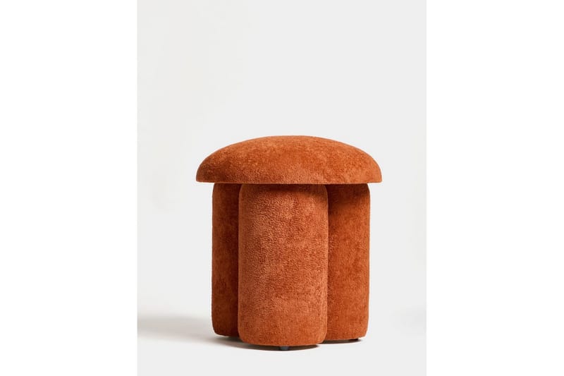 Vynor Fotpall 45 cm - Oransje - Møbler - Stoler & lenestoler - Krakk - Fotskammel