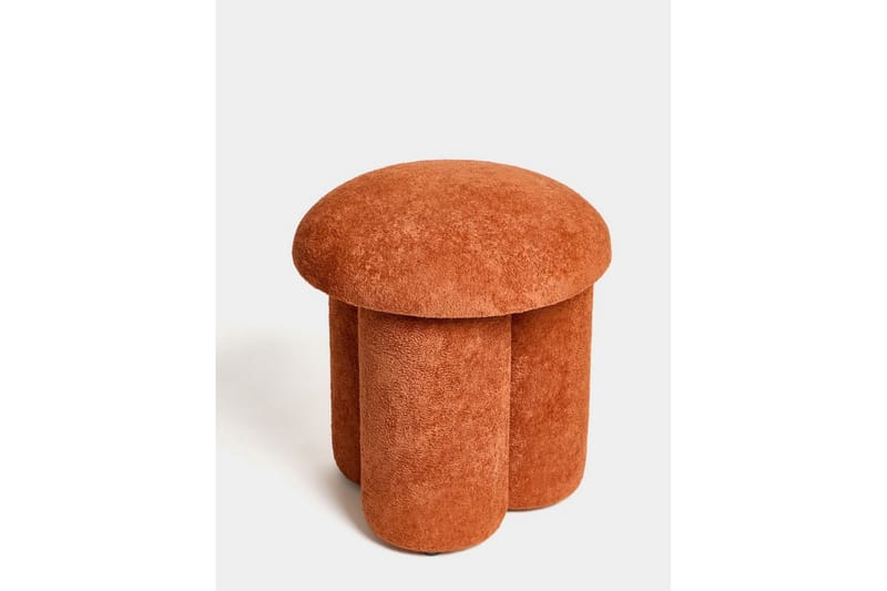 Vynor Fotpall 45 cm - Oransje - Møbler - Stoler & lenestoler - Krakk - Fotskammel