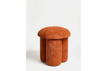Vynor Fotpall 45 cm - Oransje - Møbler - Stoler & lenestoler - Krakk - Fotskammel