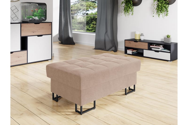 Warwick Fotpall 67 cm - Rosa - Møbler - Stoler & lenestoler - Krakk - Fotskammel