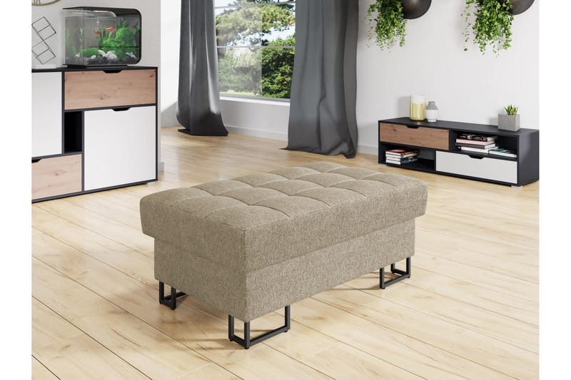 Warwick Puff - Beige - Møbler - Stoler & lenestoler - Krakk - Puff