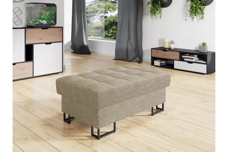 Warwick Puff - Beige - Møbler - Stoler & lenestoler - Krakk - Puff