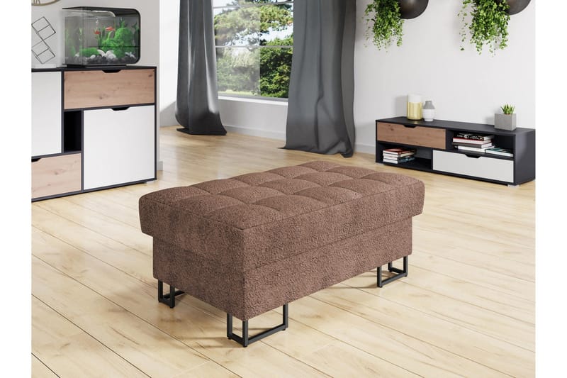 Warwick Puff - Brun - Møbler - Stoler & lenestoler - Krakk - Puff