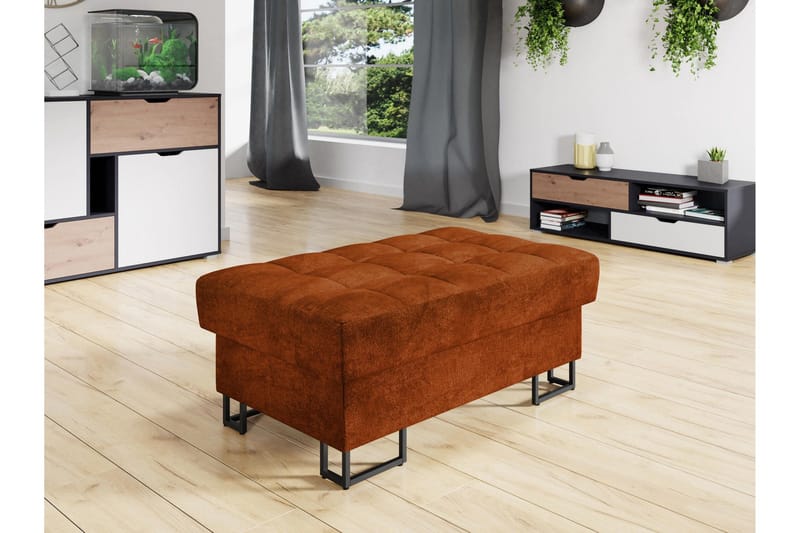 Warwick Puff - Oransje - Møbler - Stoler & lenestoler - Krakk - Puff