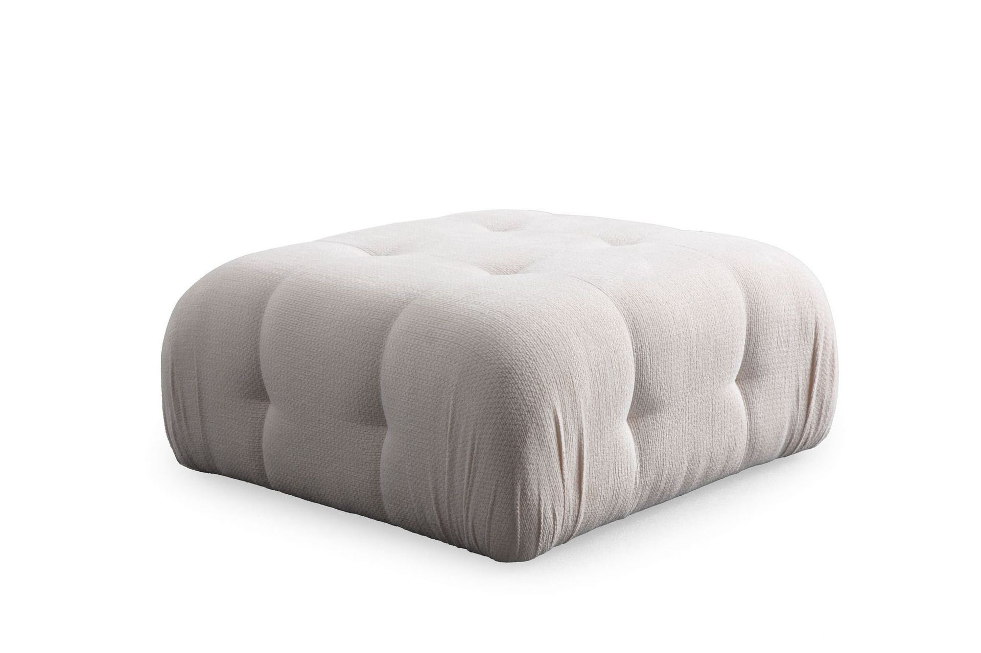 Yvara Sittepuff 100 cm - Hvit