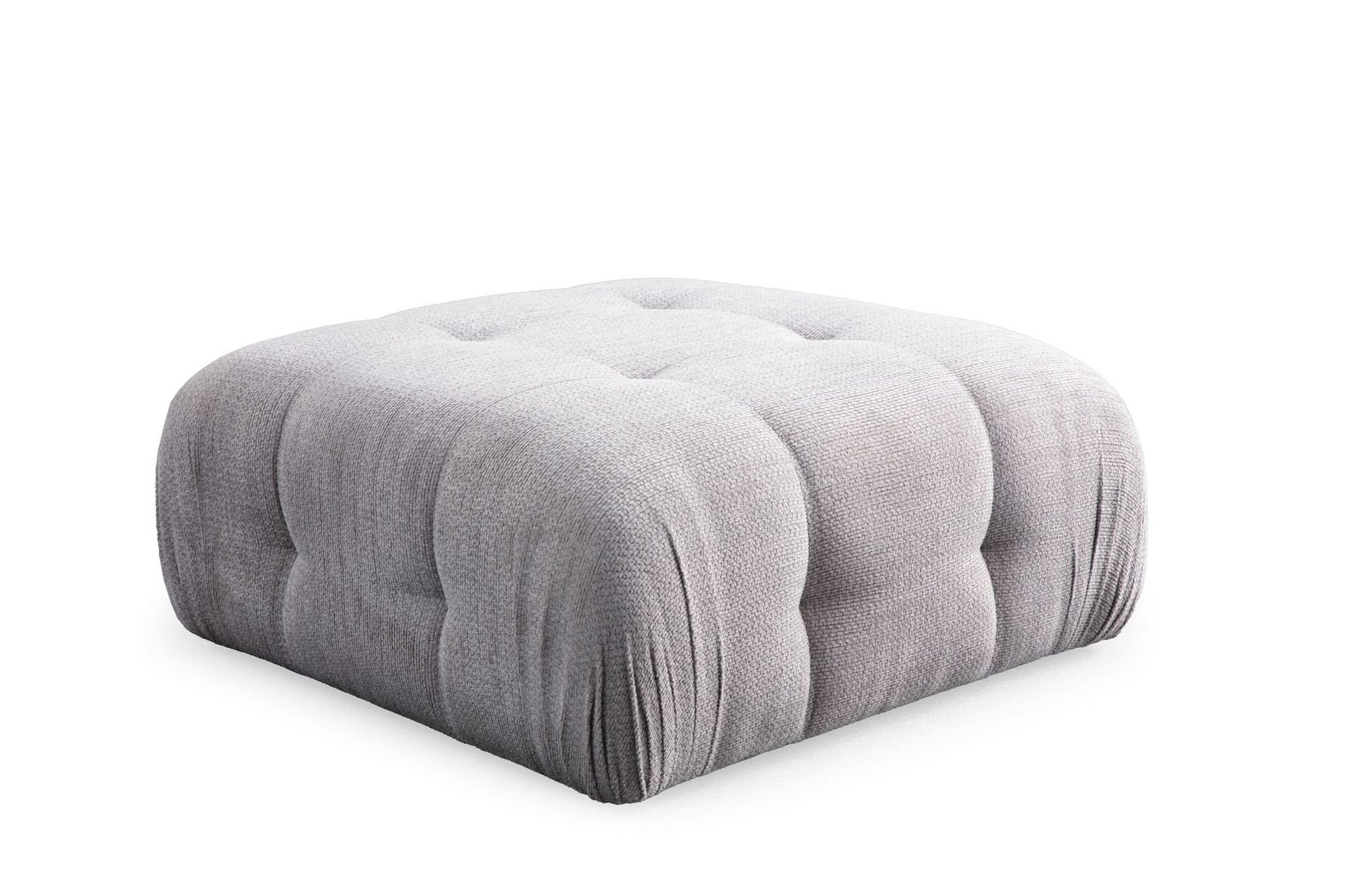 Yvara Sittepuff 100 cm - Lysegrå