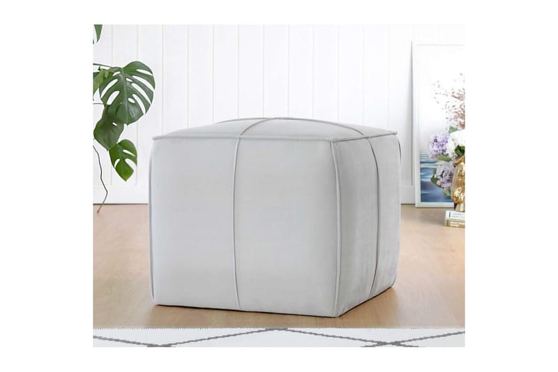 Zyra Sittepuff Utomhus 52 cm - Grå - Møbler - Stoler & lenestoler - Krakk - Puff