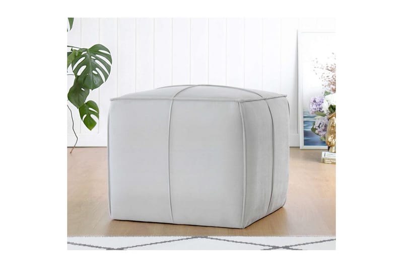 Zyra Sittepuff Utomhus 52 cm - Grå - Møbler - Stoler & lenestoler - Krakk - Puff