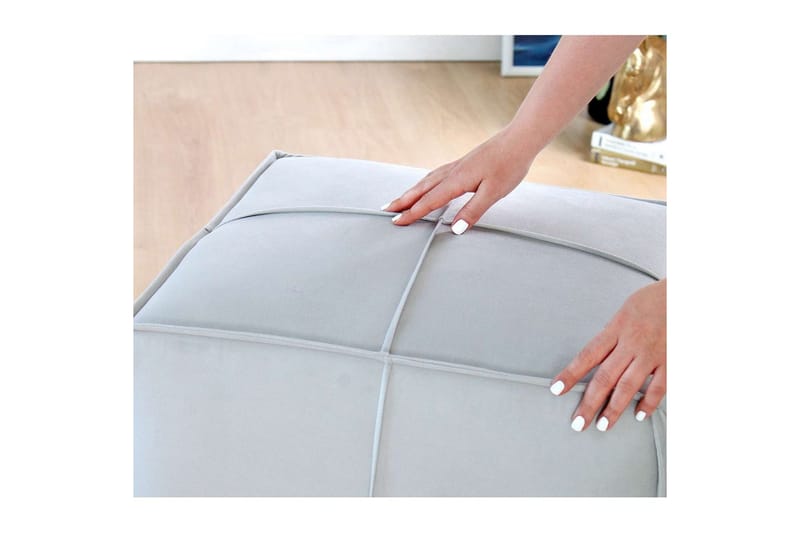 Zyra Sittepuff Utomhus 52 cm - Grå - Møbler - Stoler & lenestoler - Krakk - Puff