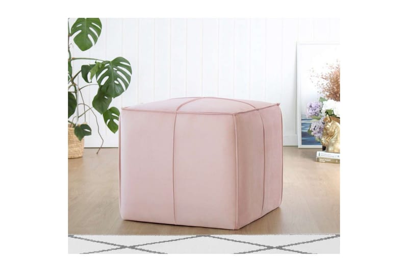 Zyra Sittepuff Utomhus 52 cm - Rosa - Møbler - Stoler & lenestoler - Krakk - Puff