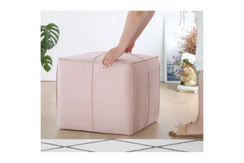 Zyra Sittepuff Utomhus 52 cm - Rosa - Møbler - Stoler & lenestoler - Krakk - Puff