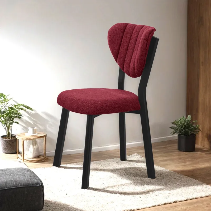 Krylor spisestol - Vinrød - Møbler - Stoler & lenestoler - Spisestuestoler & kjøkkenstoler