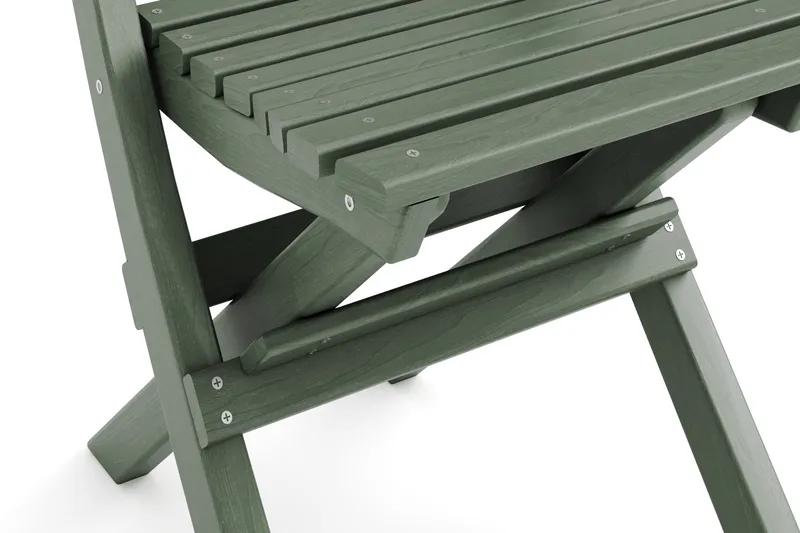 Landet Sammenleggbar Stol Utendørs - Grønn - Møbler - Stoler & lenestoler - Klappstol & stablingsbare stoler