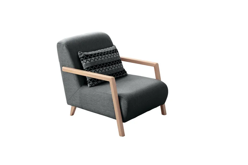 Latrona Lenestol - Antrasitt - Møbler - Stoler & lenestoler - Lenestoler