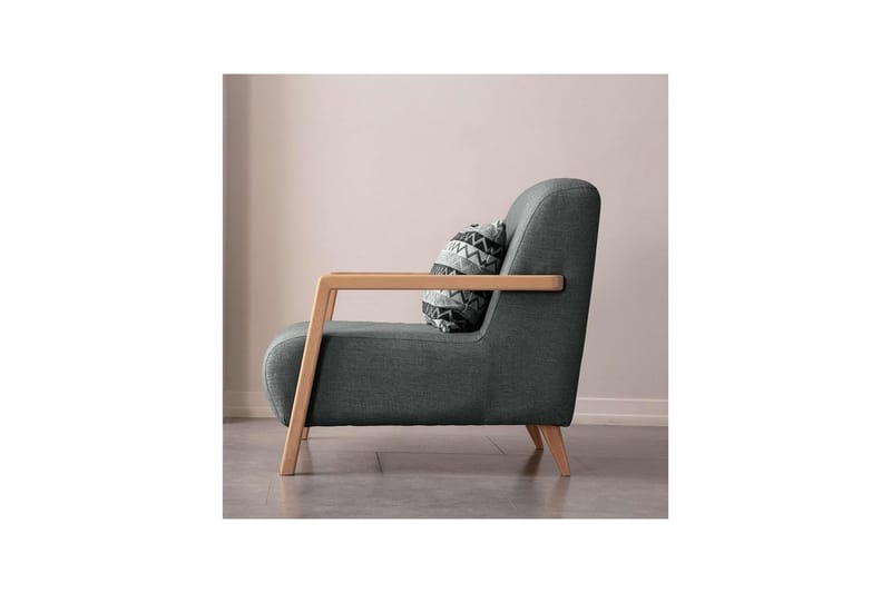 Latrona Lenestol - Antrasitt - Møbler - Stoler & lenestoler - Lenestoler