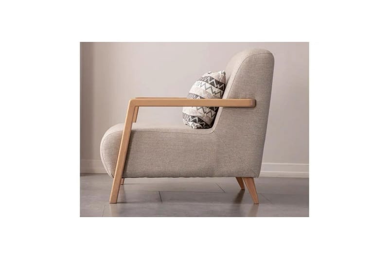 Latrona Lenestol - Kremhvit - Møbler - Stoler & lenestoler - Lenestoler