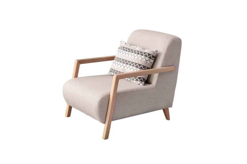 Latrona Lenestol - Kremhvit - Møbler - Stoler & lenestoler - Lenestoler