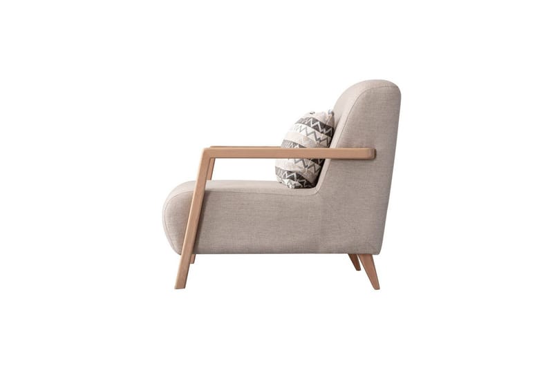 Latrona Lenestol - Kremhvit - Møbler - Stoler & lenestoler - Lenestoler