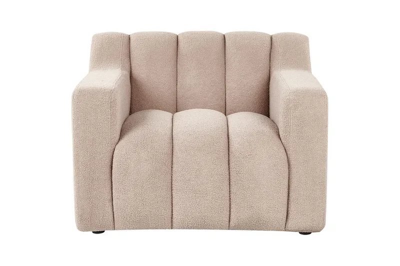 Lenestol Agerup - Beige - Møbler - Stoler & lenestoler - Lenestoler