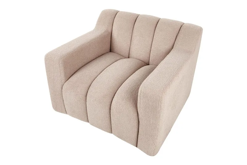 Lenestol Agerup - Beige - Møbler - Stoler & lenestoler - Lenestoler