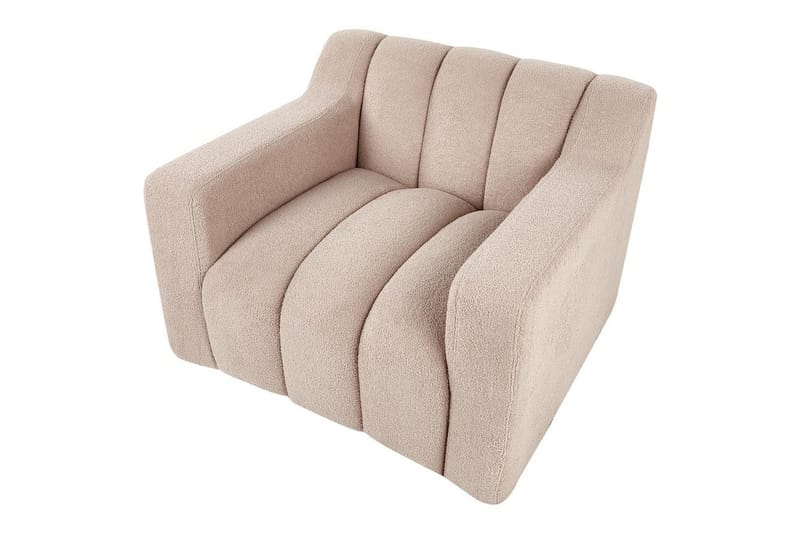 Lenestol Agerup - Beige - Møbler - Stoler & lenestoler - Lenestoler