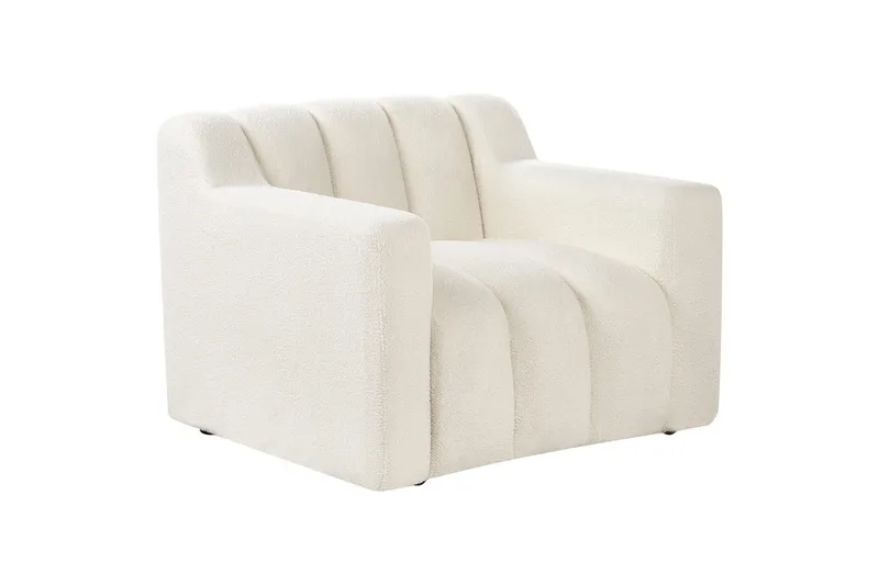 Lenestol Agerup - Hvit - Møbler - Stoler & lenestoler - Lenestoler