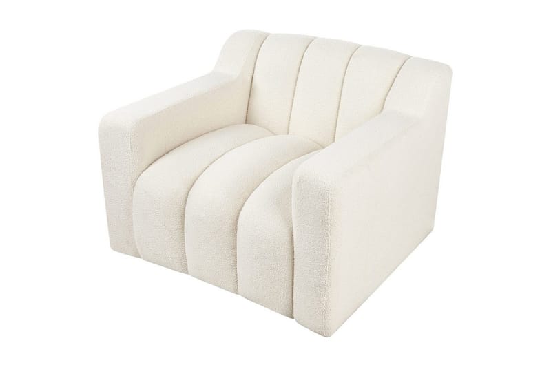 Lenestol Agerup - Hvit - Møbler - Stoler & lenestoler - Lenestoler