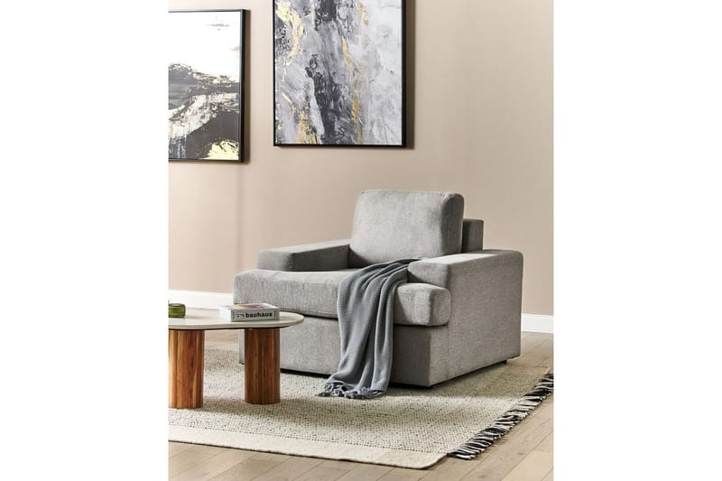 Lenestol Alla - Grå - Møbler - Stoler & lenestoler - Lenestoler