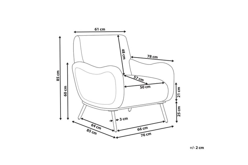 Lenestol Almind - Møbler - Stoler & lenestoler - Lenestoler