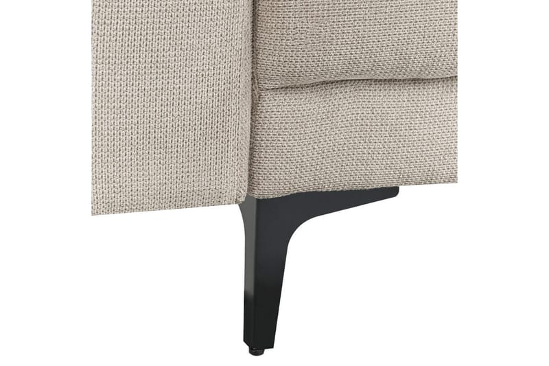 Lenestol Alnes Beige/svart - Beige/svart - Møbler - Stoler & lenestoler - Lenestoler