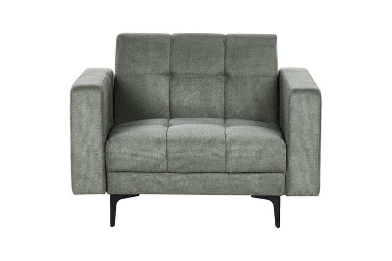 Lenestol Alnes Grønn/svart - Grønn/svart - Møbler - Stoler & lenestoler - Lenestoler