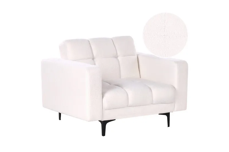 Lenestol Alnes Hvit/Svart, Hvit/Svart