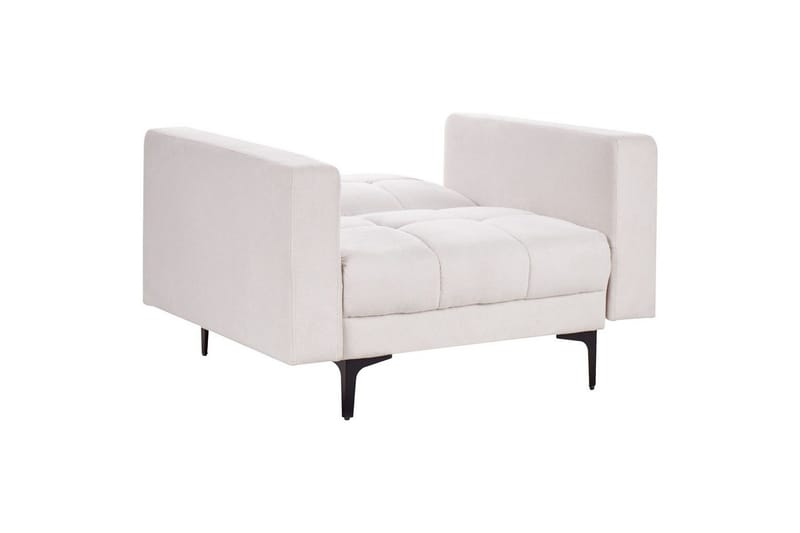 Lenestol Alnes Off-white/Svart - Off-white/Svart - Møbler - Stoler & lenestoler - Lenestoler