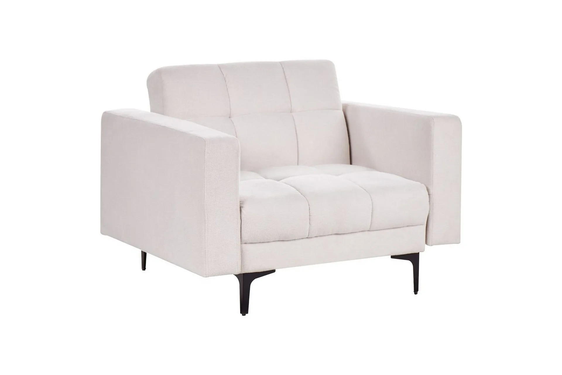 Lenestol Alnes Off-white/Svart - Off-white/Svart