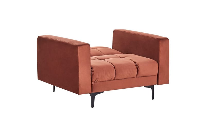 Lenestol Alnes Rød/Svart - Rød/Svart - Møbler - Stoler & lenestoler - Lenestoler