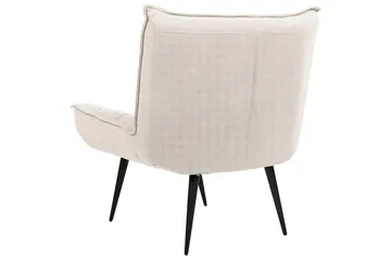 Lenestol Alvesta - Beige, svart - Møbler - Stoler & lenestoler - Lenestoler