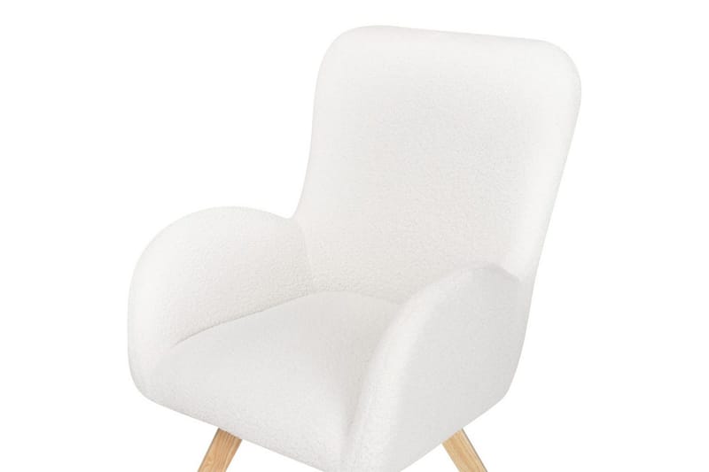 Lenestol Bjarn - Hvit - Møbler - Stoler & lenestoler - Lenestoler