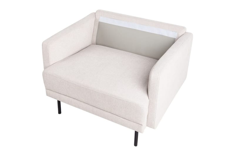Lenestol Breda - Beige, svart - Møbler - Stoler & lenestoler - Lenestoler