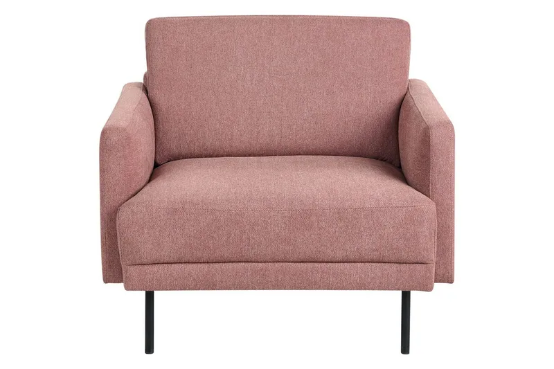 Lenestol Breda - Rosa, Svart - Møbler - Stoler & lenestoler - Lenestoler