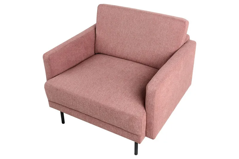 Lenestol Breda - Rosa, Svart - Møbler - Stoler & lenestoler - Lenestoler